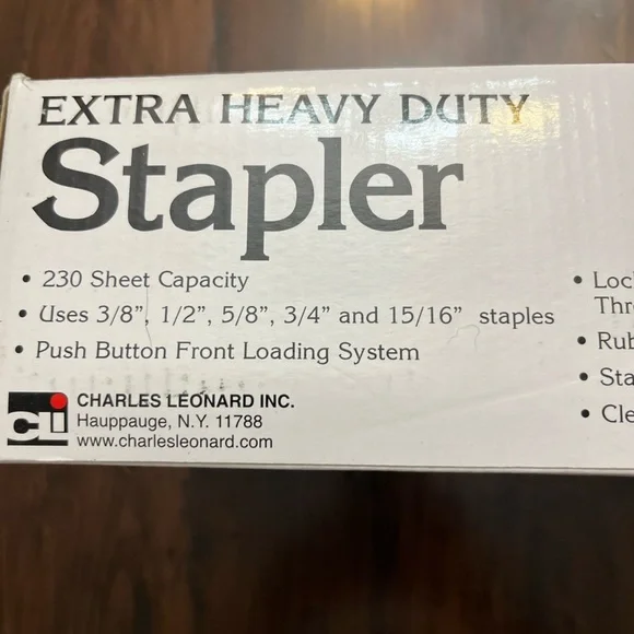 Swingline Extra Heavy Duty Stapler Brand New in Box 230 Papers Gray Teacher - Picture 6 of 6